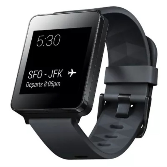 LG Other - LG G watch LG-W100 BLACK TITAN EUC